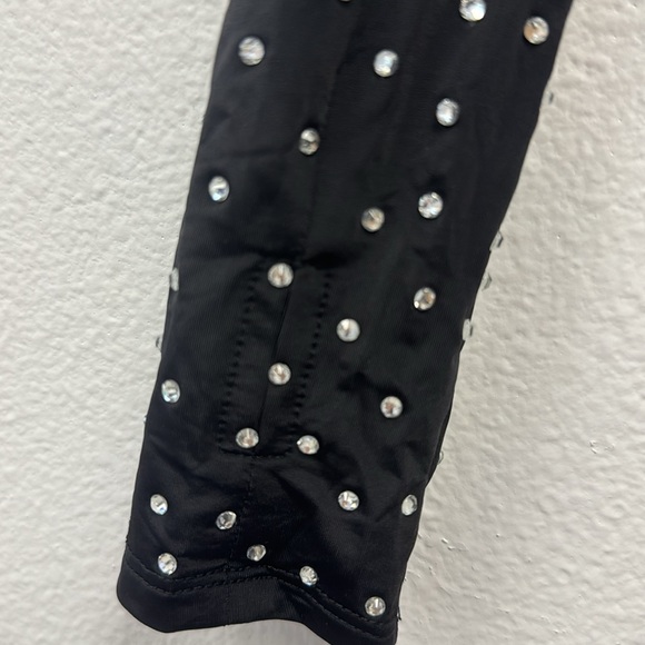 Crystal-embellished cutout jersey midi dress - Picture 9 of 10